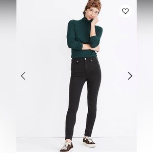 Madewell 10” HR Skinny Jean Petite Lunar Wash